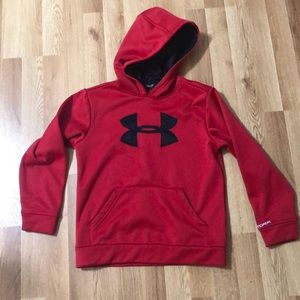 Under armour YXS Sweatshirt Hoody Hoodie red 5 6